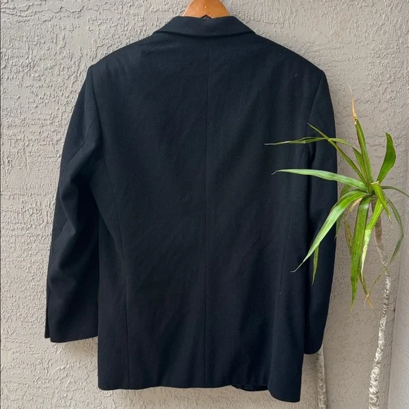CashmereBlack Men's Blazer - Tailored Two-Button Jacket🔥